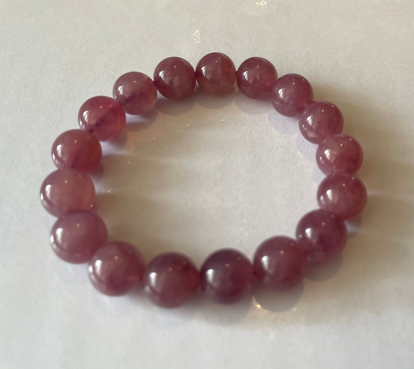 No.6 Limited Edition Purple Manganese Calcite Bracelet