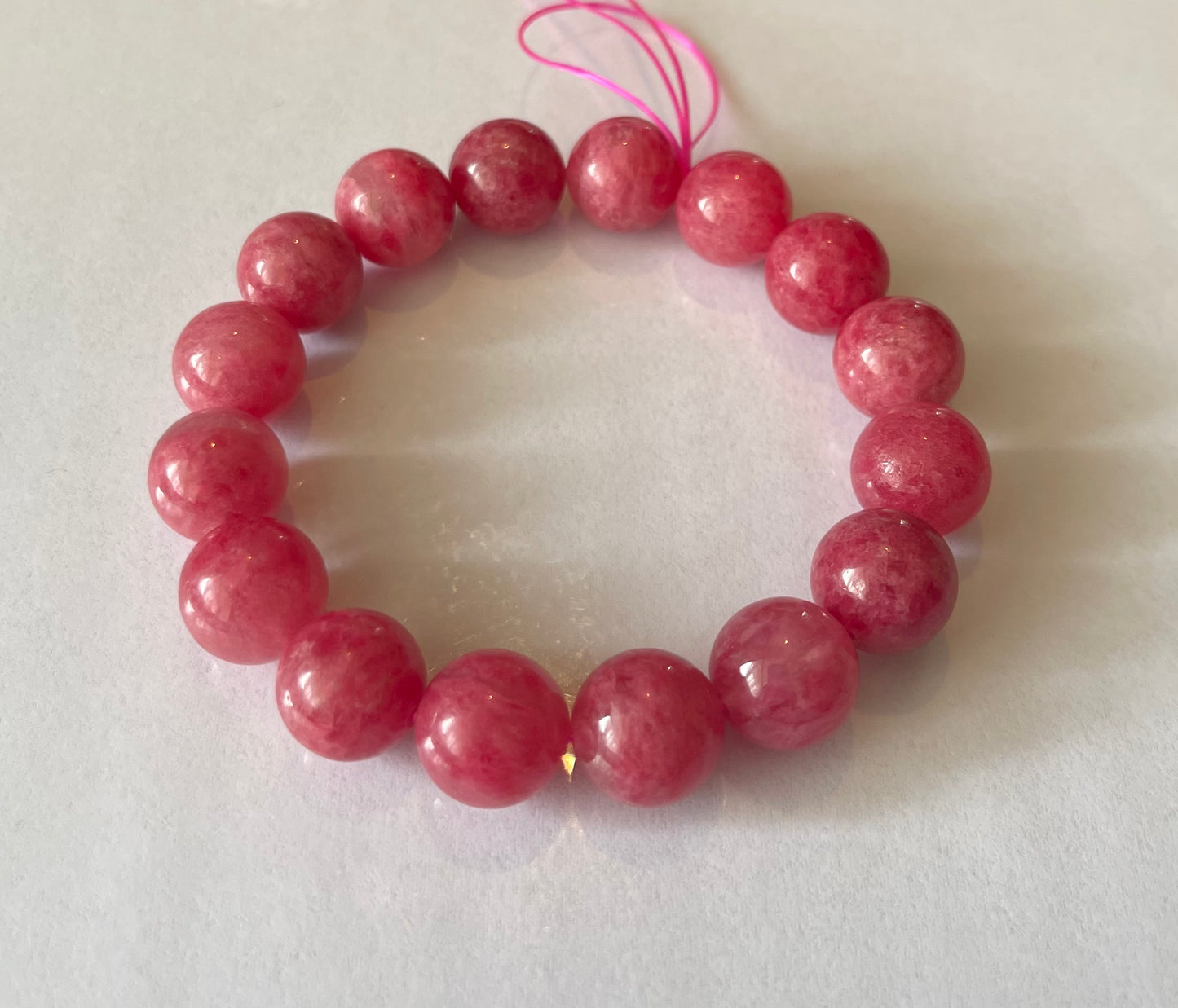 No.30 Limited Edition” Rose Rhodonite Bracelet