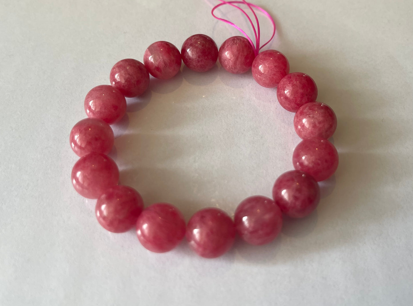 No.30 Limited Edition” Rose Rhodonite Bracelet