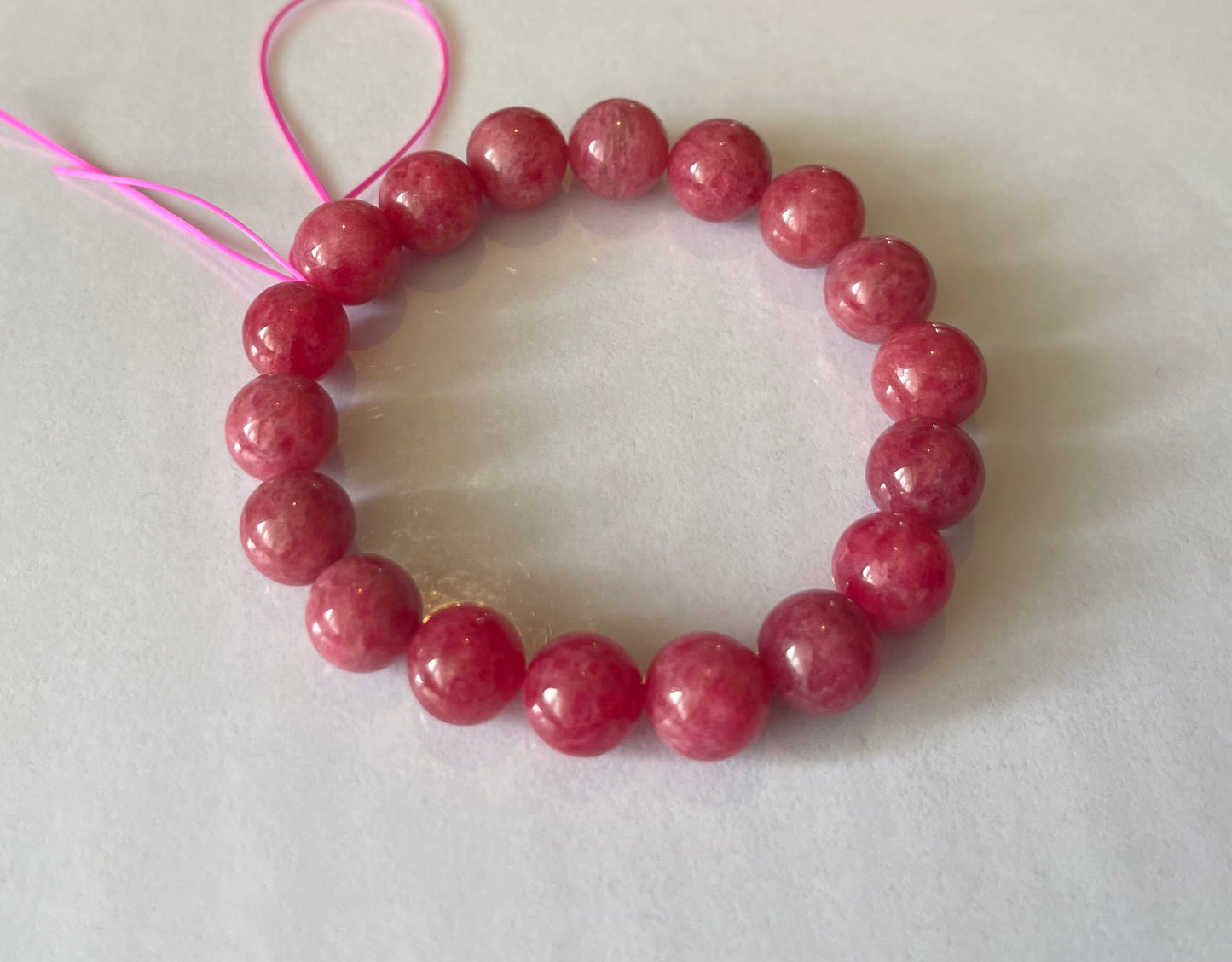 No.31 Limited Edition” Rose Rhodonite Bracelet