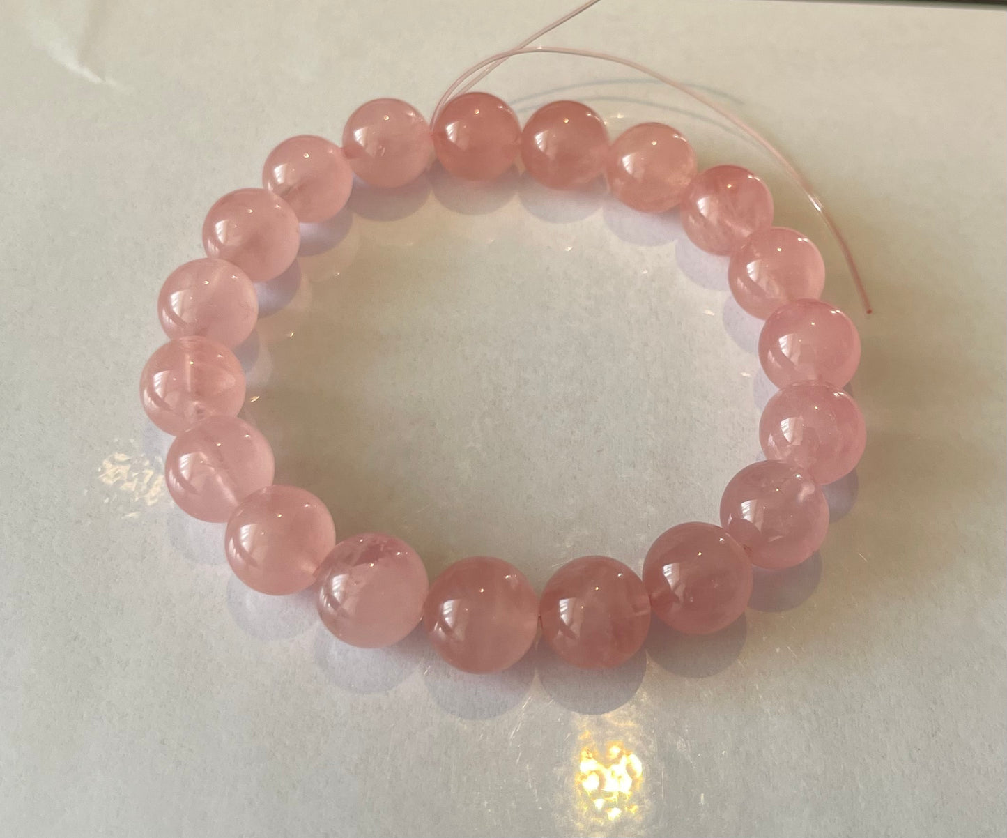No.64 Limited Edition Grapefruit Pink Quartz Bracelet