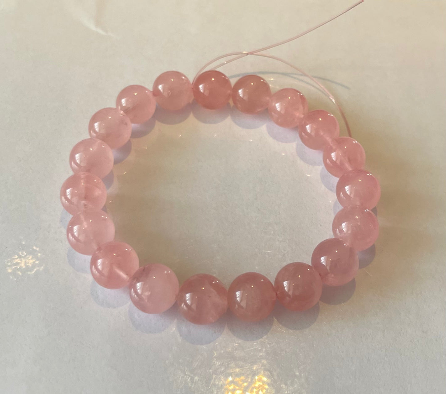 No.64 Limited Edition Grapefruit Pink Quartz Bracelet