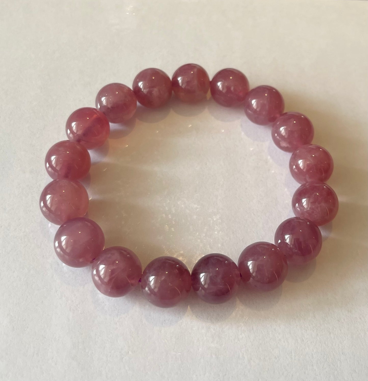 No.6 Limited Edition Purple Manganese Calcite Bracelet