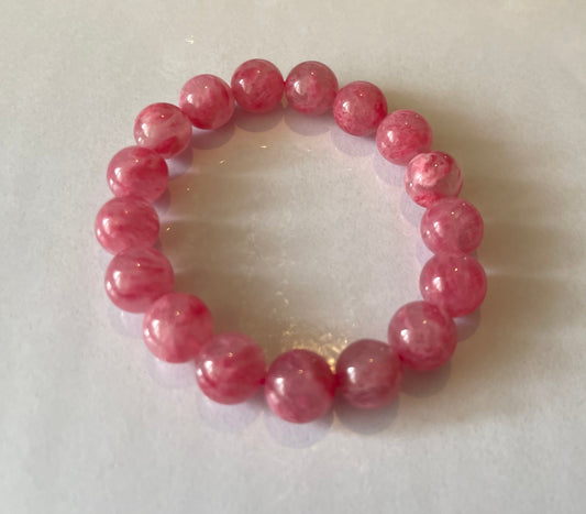 No.08 Limited Edition Rose Rhodonite “Sakura Petal” Bracelet