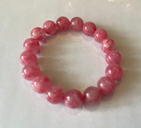 No.08 Limited Edition Rose Rhodonite “Sakura Petal” Bracelet