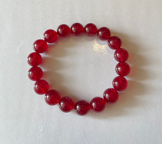No.24 Limited Edition Natural rare pure red Strawberry Quartz (x2 available)