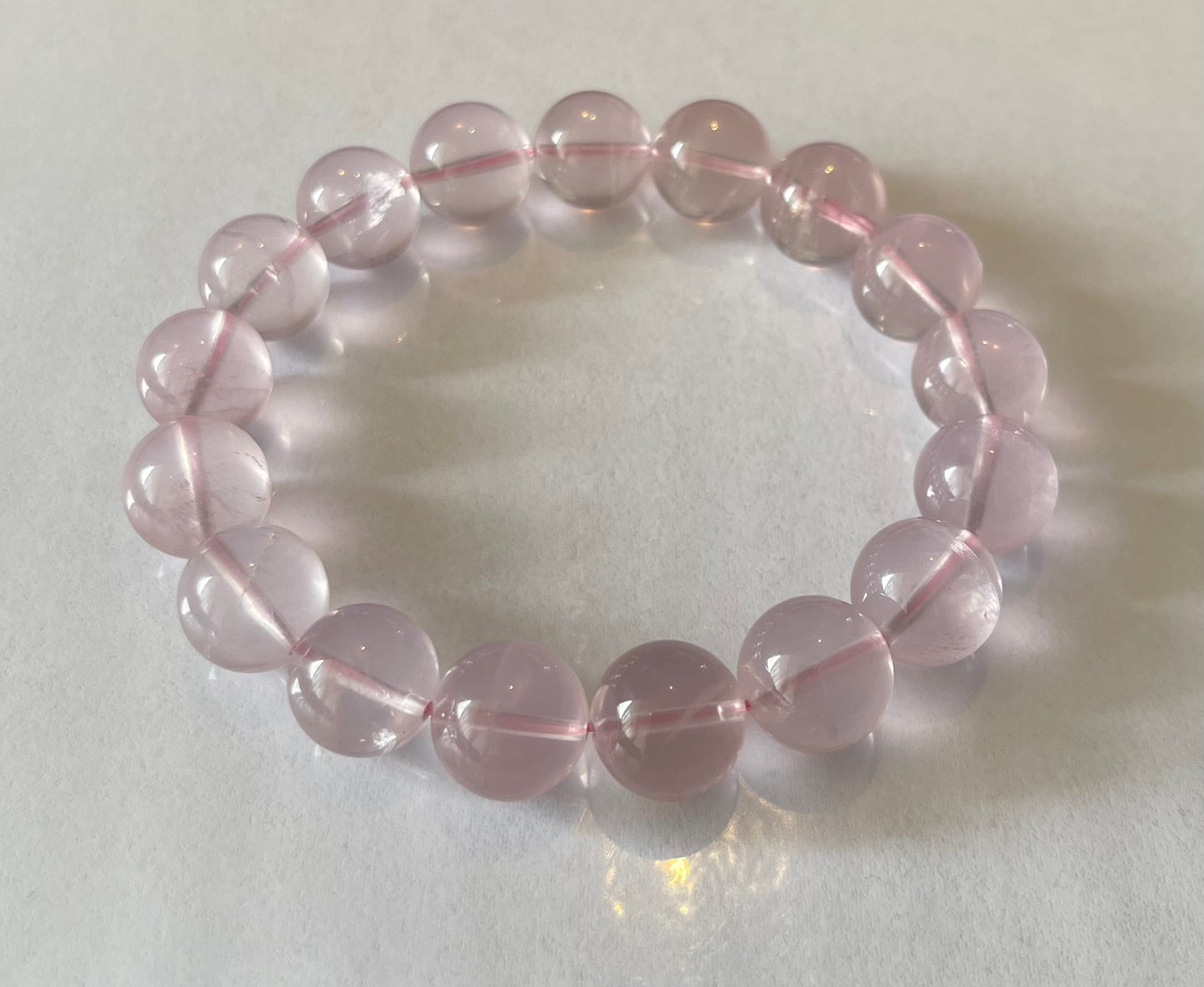 No.32 Limited Edition” Starlight Rose Quartz Bracelet x4