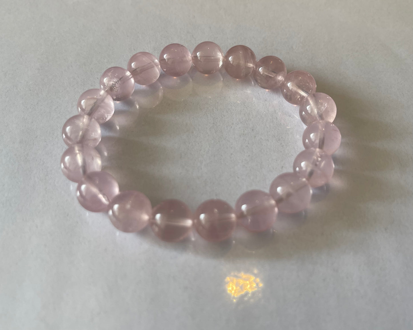 No.34 Limited Edition” Starlight Rose Quartz Bracelet x2