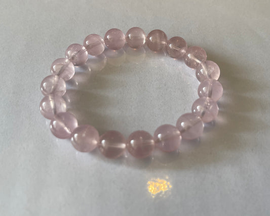 No.34 Limited Edition” Starlight Rose Quartz Bracelet x2