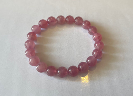 No.40 Limited Edition — Violet Rose Quartz Bracelet