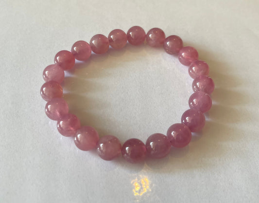 No.40 Limited Edition — Violet Rose Quartz Bracelet