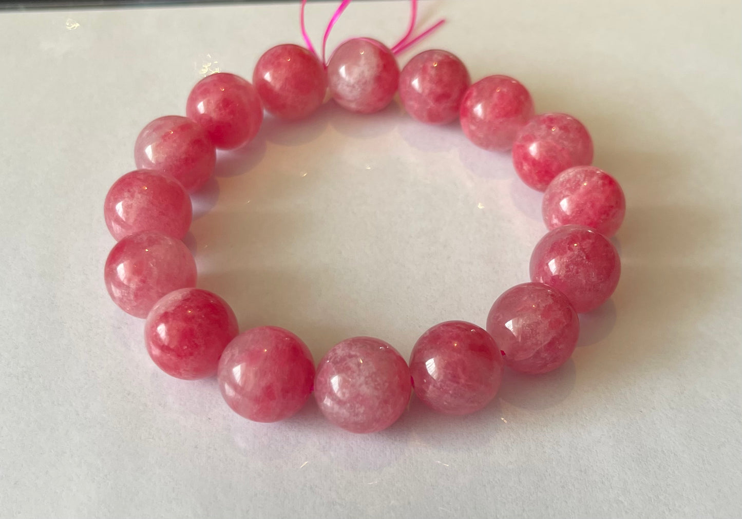No.46 “Blossom Mist” Rhodonite Bracelet