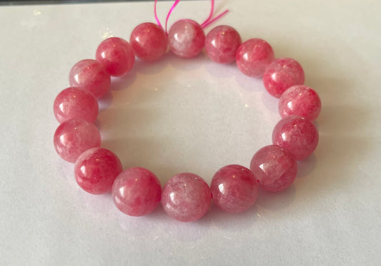 No.46 “Blossom Mist” Rhodonite Bracelet