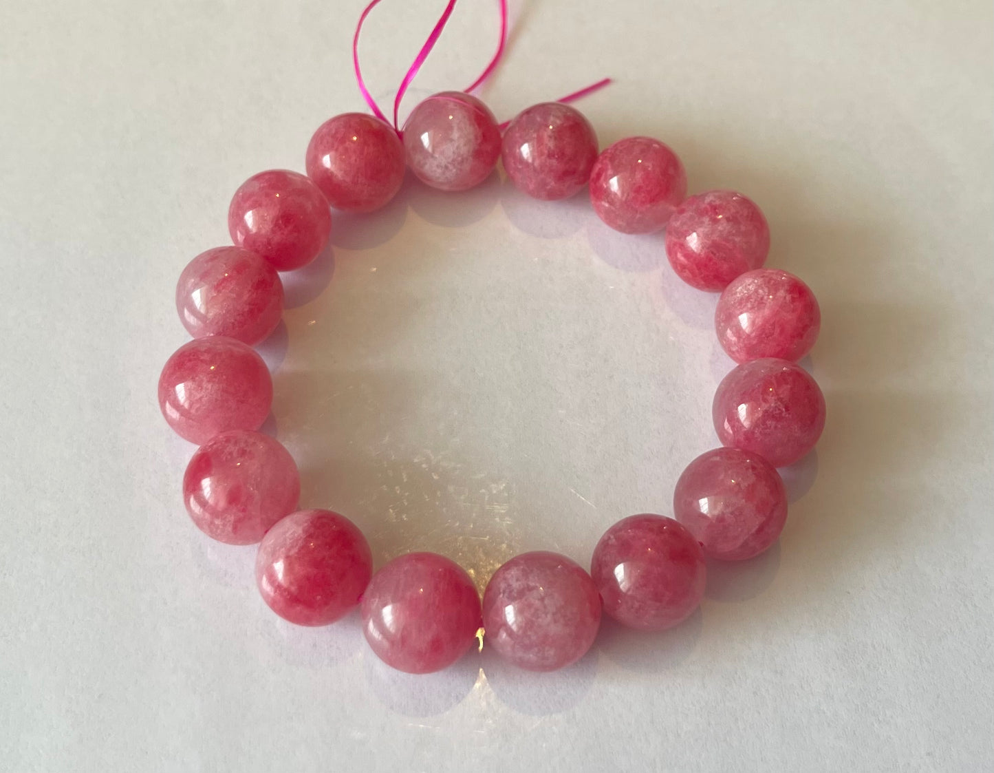 No.46 “Blossom Mist” Rhodonite Bracelet