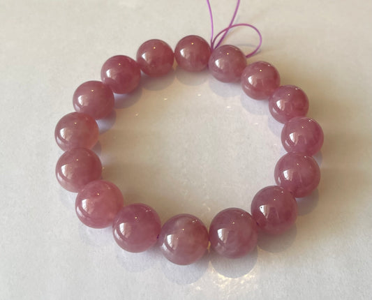 No.47 Limited Edition “Lavender Rose Quartz” Bracelet