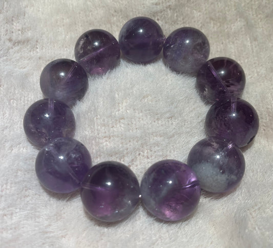 Ultra Rare 21mm Purple Rabbit Hair Amethyst – Giant Golden Silk Fantasy (Limited)