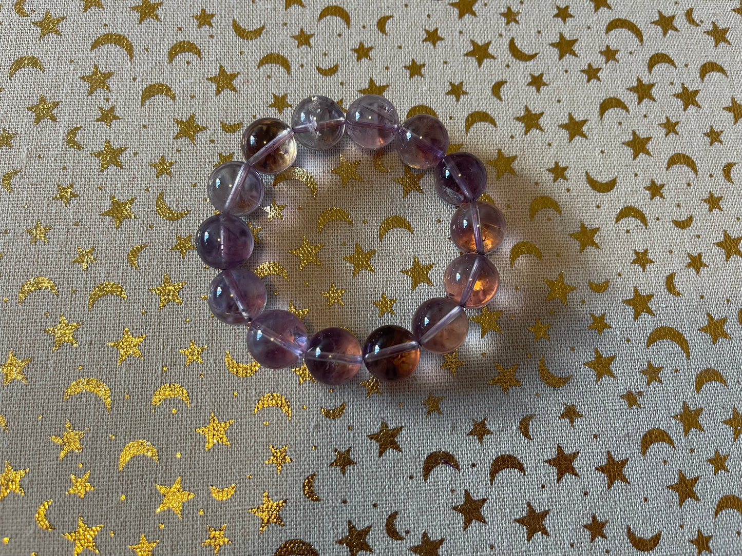 15mm No.49 Bolivian Amethyst Bracelet