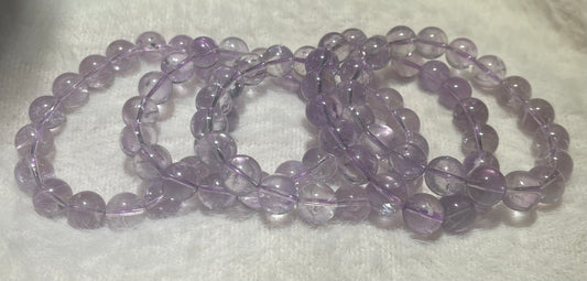 Premium 11.5mm Bolivian Starlight Amethyst – Milky Purple Cat’s Eye Glow