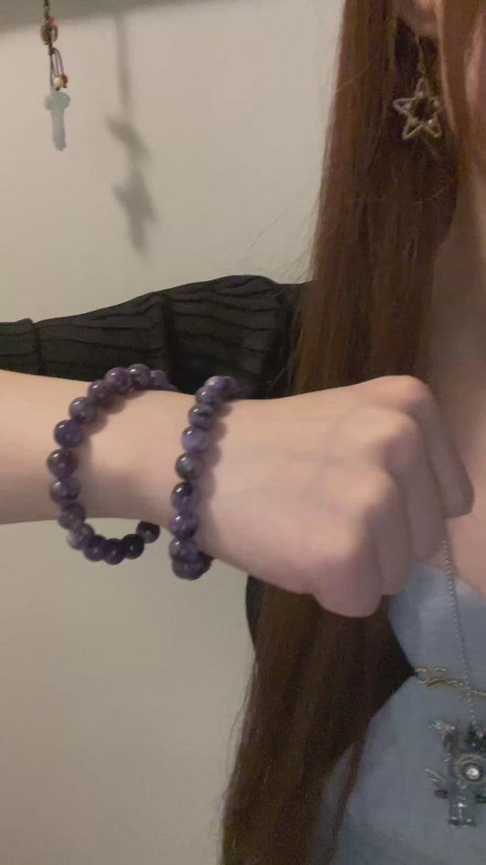 9mm No.18 Limited Edition Charoite Bracelet (Rare Color)